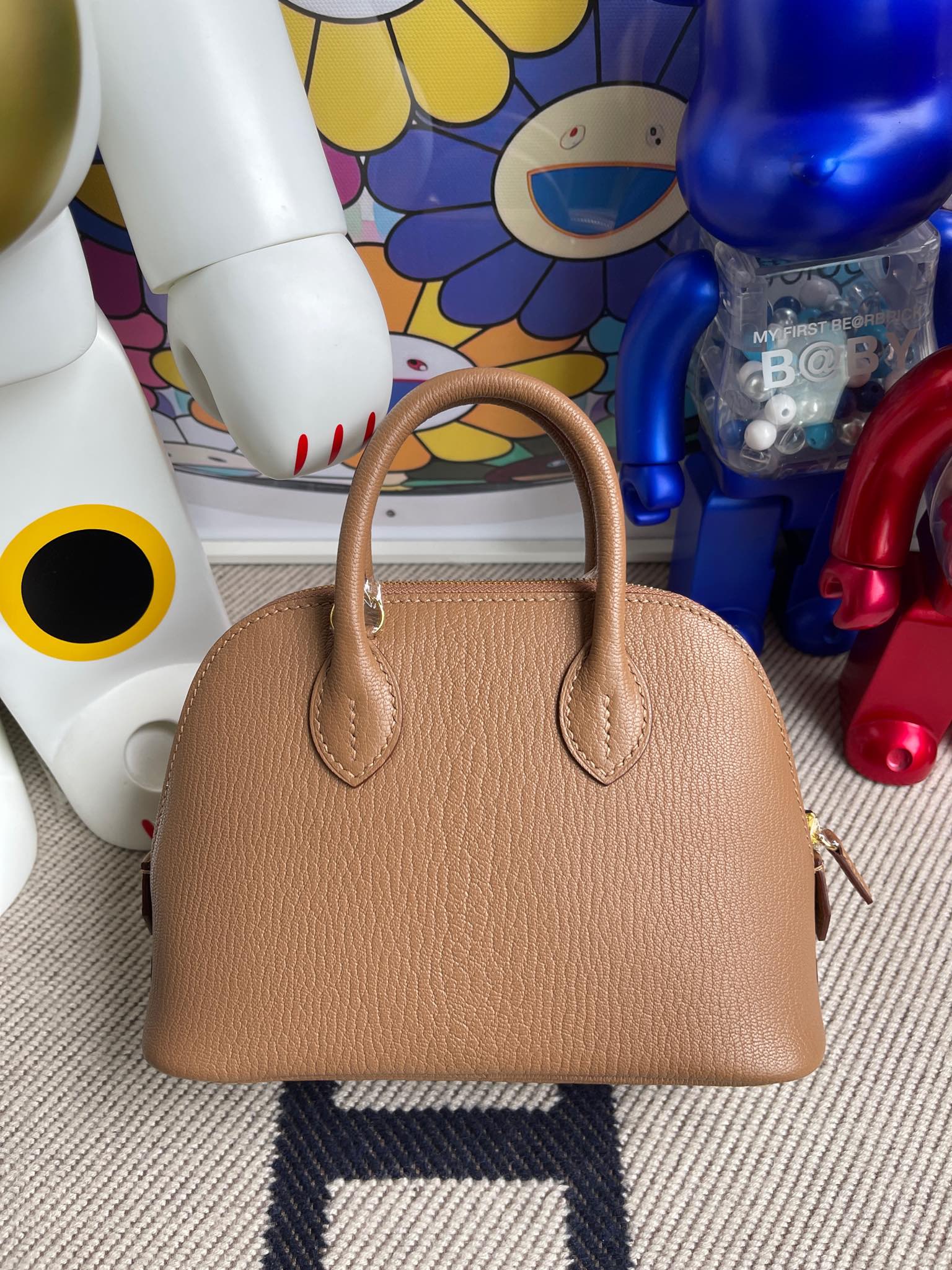 에르메스 미니 볼리드백 에토프 금장